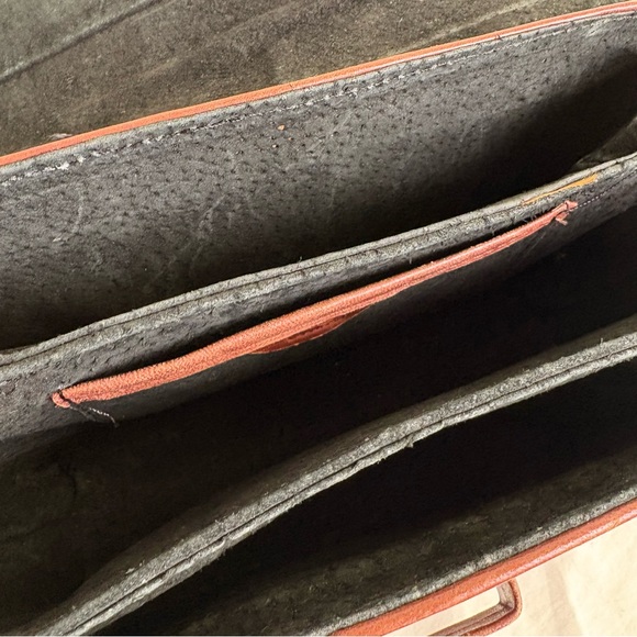 Vintage Handmade Mexico Tooled Leather Floral Boho Bag Purse Butterflies Rose - Picture 13 of 16